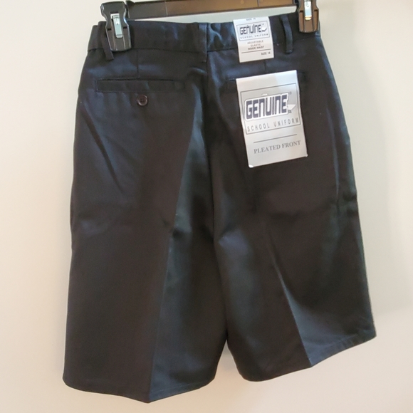 Genuine School Uniforms Boys Pleated Front Shorts - Picture 6 of 7